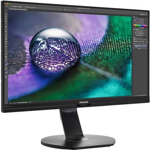 Philips 272P7VUBNB 27\" Class 4K UHD LCD Monitor - 16:9 - Textured Black