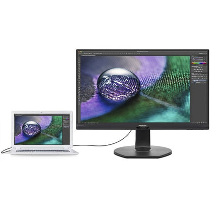 Philips 272P7VUBNB 27\" Class 4K UHD LCD Monitor - 16:9 - Textured Black