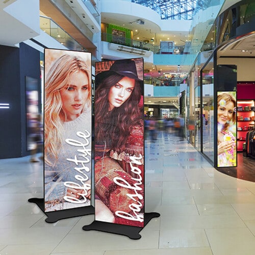 Pantalla NEC de 75" y 2,5 mm con visualización directa LED - LCD de 75" (1905 mm)