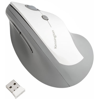 Ratón inalámbrico vertical Kensington Pro Fit Ergo - Inalámbrico - Radiofrecuencia