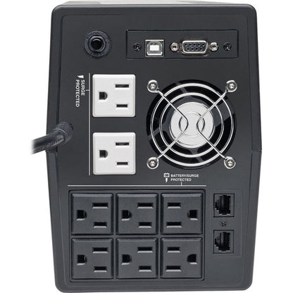 Tripp Lite by Eaton SMART1500TSU 1440VA Tower UPS - Tower - AVR - 8 Ho
