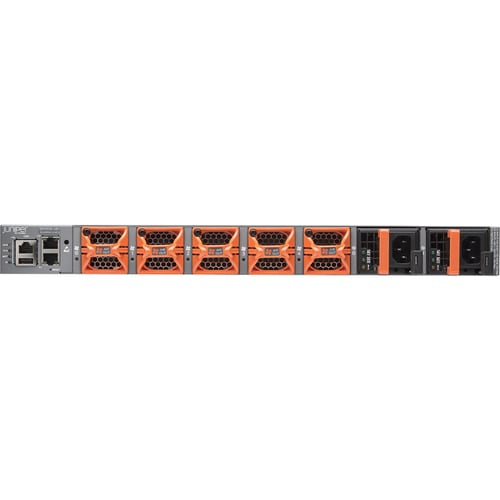 Ventilateurs ACPSUS SPBID QFX5120-48Y à flux d'air rouge, livrés avec un logiciel de base