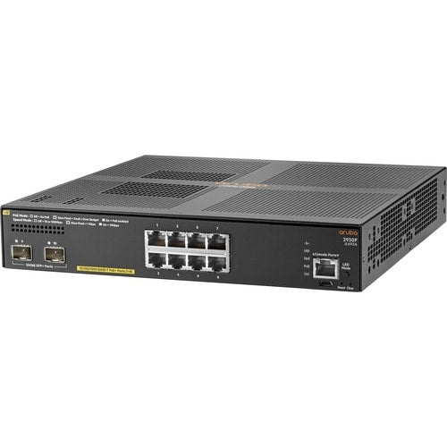 ARUBA 2930F 8G POE+ 2SFP+ TAA SWCH PL 35