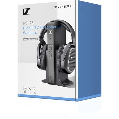 Sennheiser HDR 175 Headphones - Stereo - Wireless - RF - 328.1 ft - 17