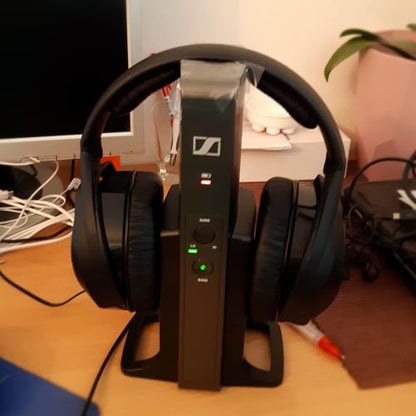 Sennheiser HDR 175 Headphones - Stereo - Wireless - RF - 328.1 ft - 17