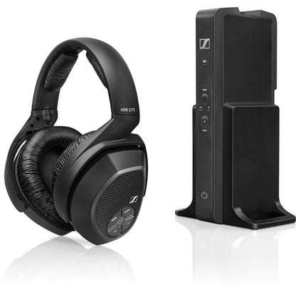 Sennheiser HDR 175 Headphones - Stereo - Wireless - RF - 328.1 ft - 17