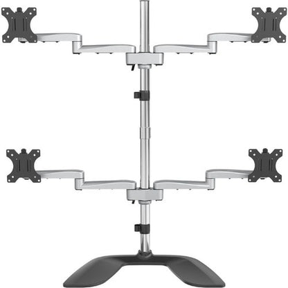 StarTech.com Soporte para cuatro monitores, escritorio VESA 4 Mo