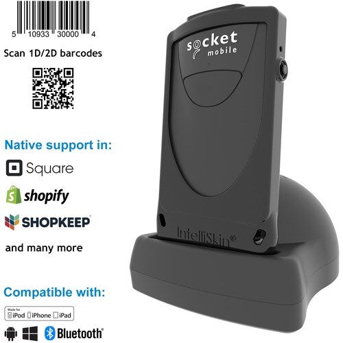 Socket Mobile DuraScan® D840, lecteur de codes-barres universel et station de charge - Sans fil