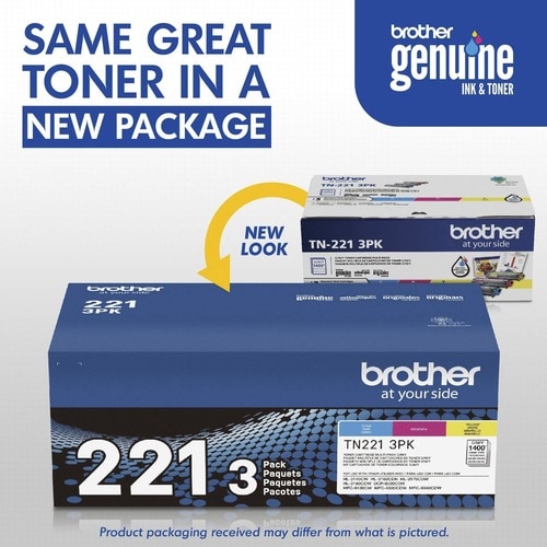 Brother TN221 Original Standard Yield Laser Toner Cartridge