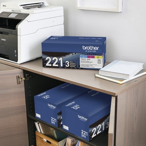 Brother TN221 Original Standard Yield Laser Toner Cartridge