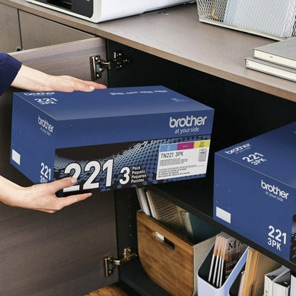 Brother TN221 Original Standard Yield Laser Toner Cartridge
