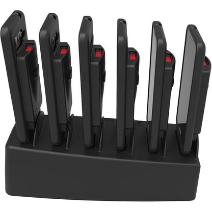 Cargador Socket Mobile de 6 bahías para DuraSled (solo estuche)