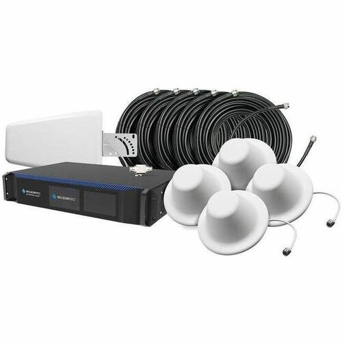 Montaje en rack Enterprise 4300/R, 100 000 pies cuadrados, 70 dB, 50 ohmios, 110-240 V