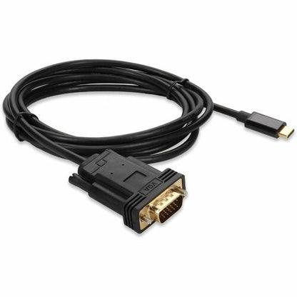 AddOn 2m USB 3.1 (C) Male to VGA Male Black Cable