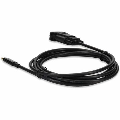 AddOn 2m USB 3.1 (C) Male to VGA Male Black Cable