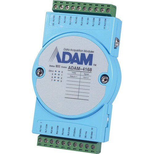 Module de circuit Advantech, module de sortie relais 8 canaux - Plastique ABS