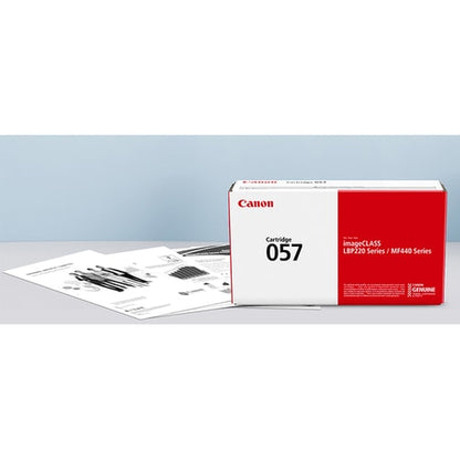 Canon 057 Original Laser Toner Cartridge - Black - 1 Pack -
