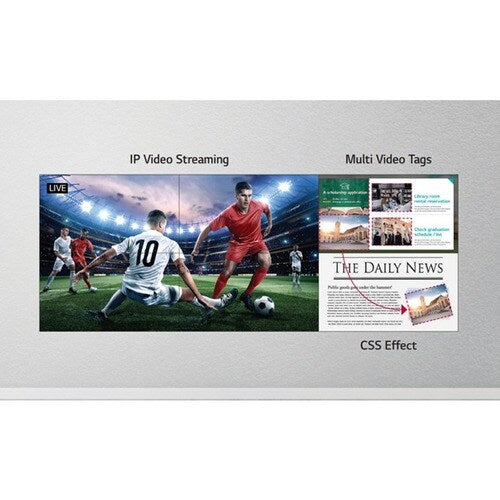 Écran d'affichage numérique LG 55SVH7F-A - 55" (1397 mm) LCD
