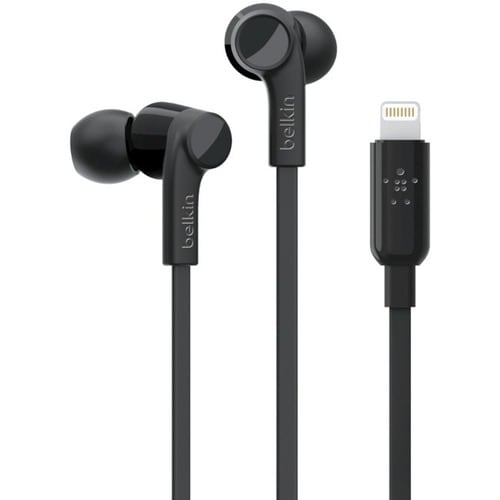 Écouteurs filaires Belkin SOUNDFORM avec connexion Lightning