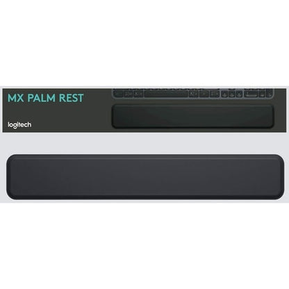 Logitech MX Palm Rest - 2.52\" (64 mm) x 16.54\" (420 mm) x 0.31\" (8 mm) Dimension