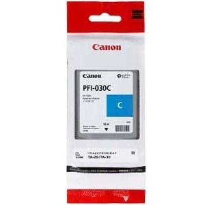 Canon PFI-030 C Original Inkjet Ink Cartridge - Cyan Pack -