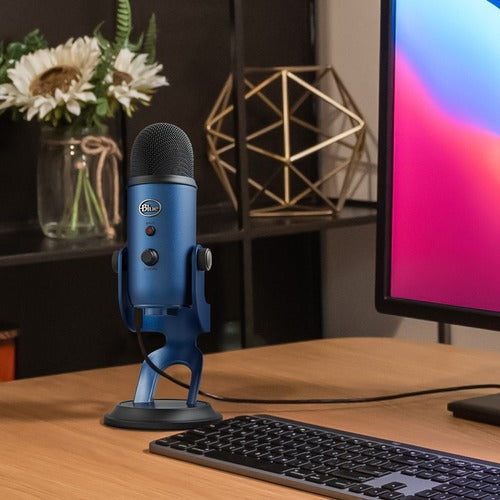 Microphone à condensateur filaire Blue Yeti - Stéréo