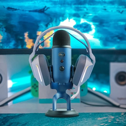 Microphone à condensateur filaire Blue Yeti - Stéréo