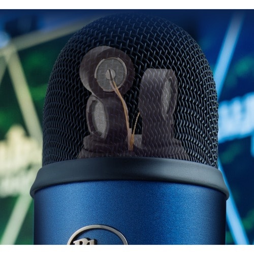 Microphone à condensateur filaire Blue Yeti - Stéréo