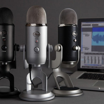 Blue Yeti Wired Condenser Microphone - Stereo