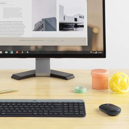 Ensemble clavier et souris sans fil Logitech MK470 Slim - Compact et moderne