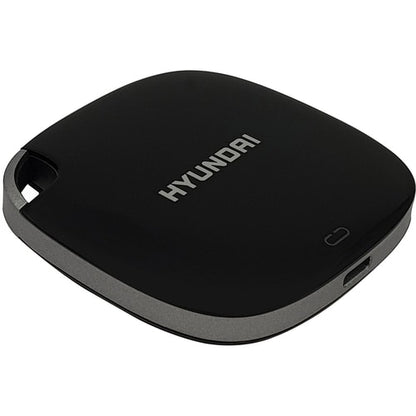 SSD EXTERNO HYUNDAI DE 2 TB USB 3.1 TIPO C - 5 AÑOS DE GARANTÍA - NEGRO