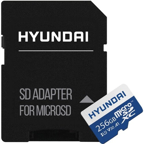 HYUNDAI 256GB 4K MICRO SDXC LIFETIME WARRANTY C10 UHS U3 A2