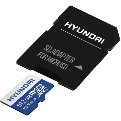 HYUNDAI 512GB 4K MICRO SDXC LIFETIME WARRANTY C10 UHS U3 A2