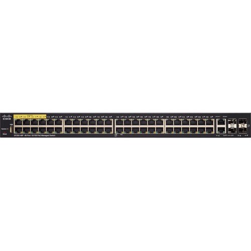 SF350-48P CONMUTADOR ADMINISTRADO DE 48 PUERTOS 10/100 POE