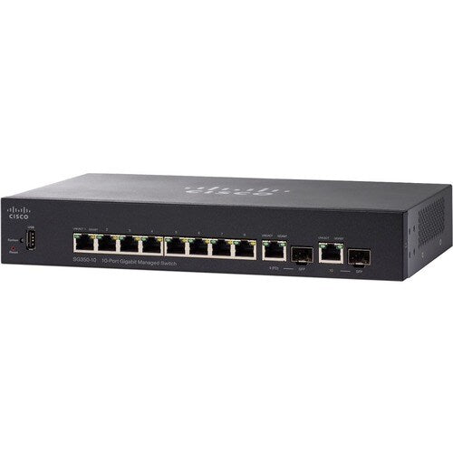 SG350-10 CONMUTADOR ADMINISTRADO DE 10 PUERTOS GIGABIT