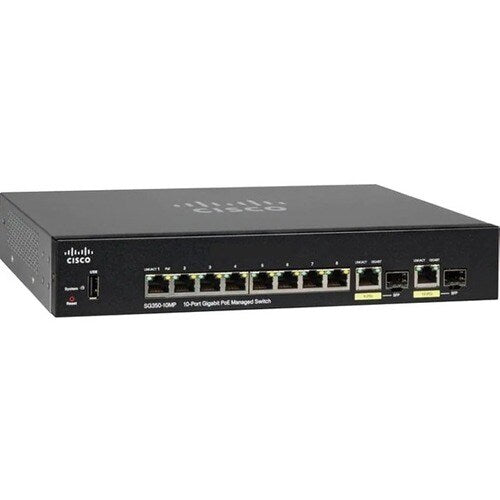 SG350-10MP CONMUTADOR ADMINISTRADO POE DE 10 PUERTOS GIGABIT