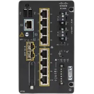 CATALYST IE3400 W/ 8 GE COPPER AND 2 GE SFP MODULAR NA