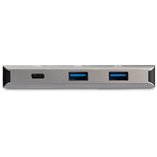 Hub USB-C 3 ports StarTech.com avec Gigabit Ethernet : 2 ports USB-A et 1 port USB