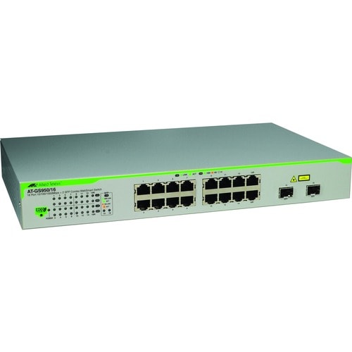 16PORT 10/100/1000BT PLUS 2 SFP WEBSMART SWITCH