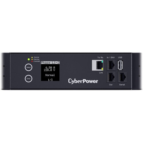 Cyber ​​Power CyberPower PDU83111 triphasé 200 - 240 VCA 20 A commuté