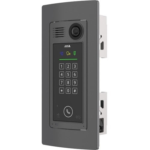 Soporte de pared AXIS TA8201 para videoportero - Gris oscuro metalizado - Acero, aluminio