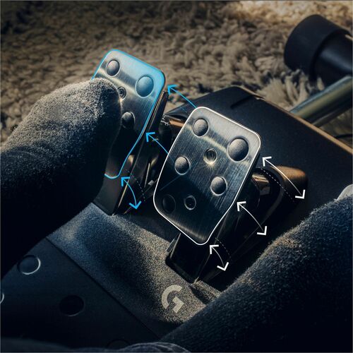 Logitech G923 TRUEFORCE Racing wheel for Xbox, PlayStation and PC - Cable - USB