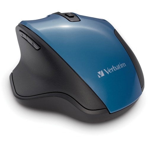 SOURIS ERGONOMIQUE SILENCIEUSE MULTI-4 LED BLEUE BLEUE FONCÉE