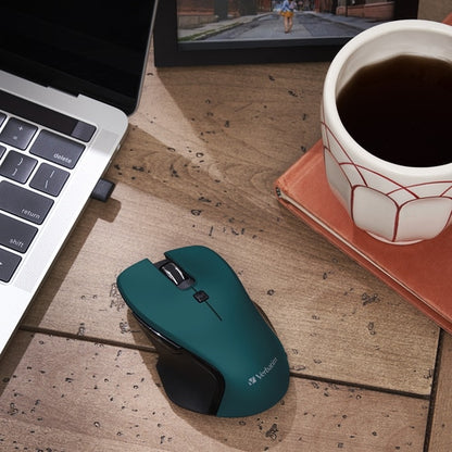 Verbatim USB-C™ Wireless Blue LED Mouse - Teal