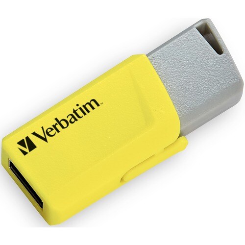 2PK 16GB STORE N CLICK USB MULTI 8 FLASH DRIVE BLUE YELLOW