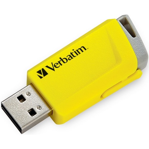 2PK 16GB STORE N CLICK USB MULTI 8 FLASH DRIVE BLUE YELLOW