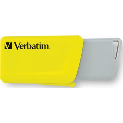2PK 16GB STORE N CLICK USB MULTI 8 FLASH DRIVE BLUE YELLOW