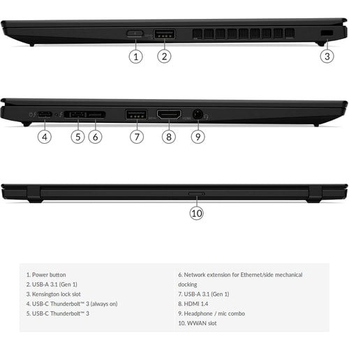 Lenovo ThinkPad X1 Carbon 7th Gen 20R1000XCA 14\" Ultrabook - Full HD