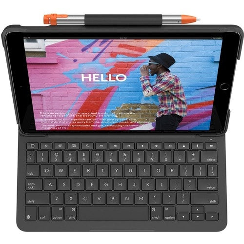 Logitech Slim Folio Keyboard/Cover Case (Folio) iP