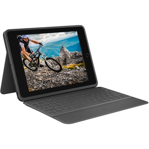 Logitech Rugged Folio Rugged Keyboard/Cover Case (